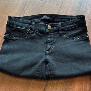 Juicy Couture Black High Rise Jeans Classic Fit